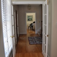View from Office into Foyer