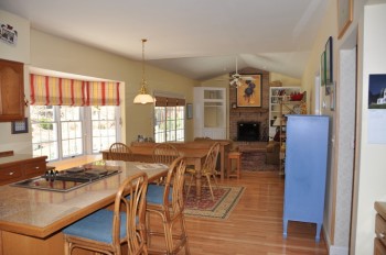Kitchen and Family Room