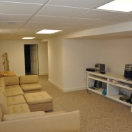 Basement TV Room