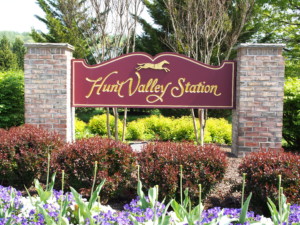Hunt Valley Station Sign