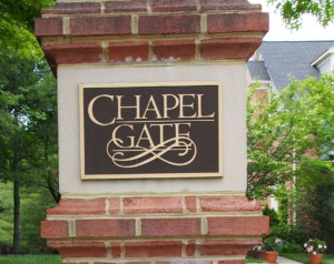 750 Leister Chapelgate Sign